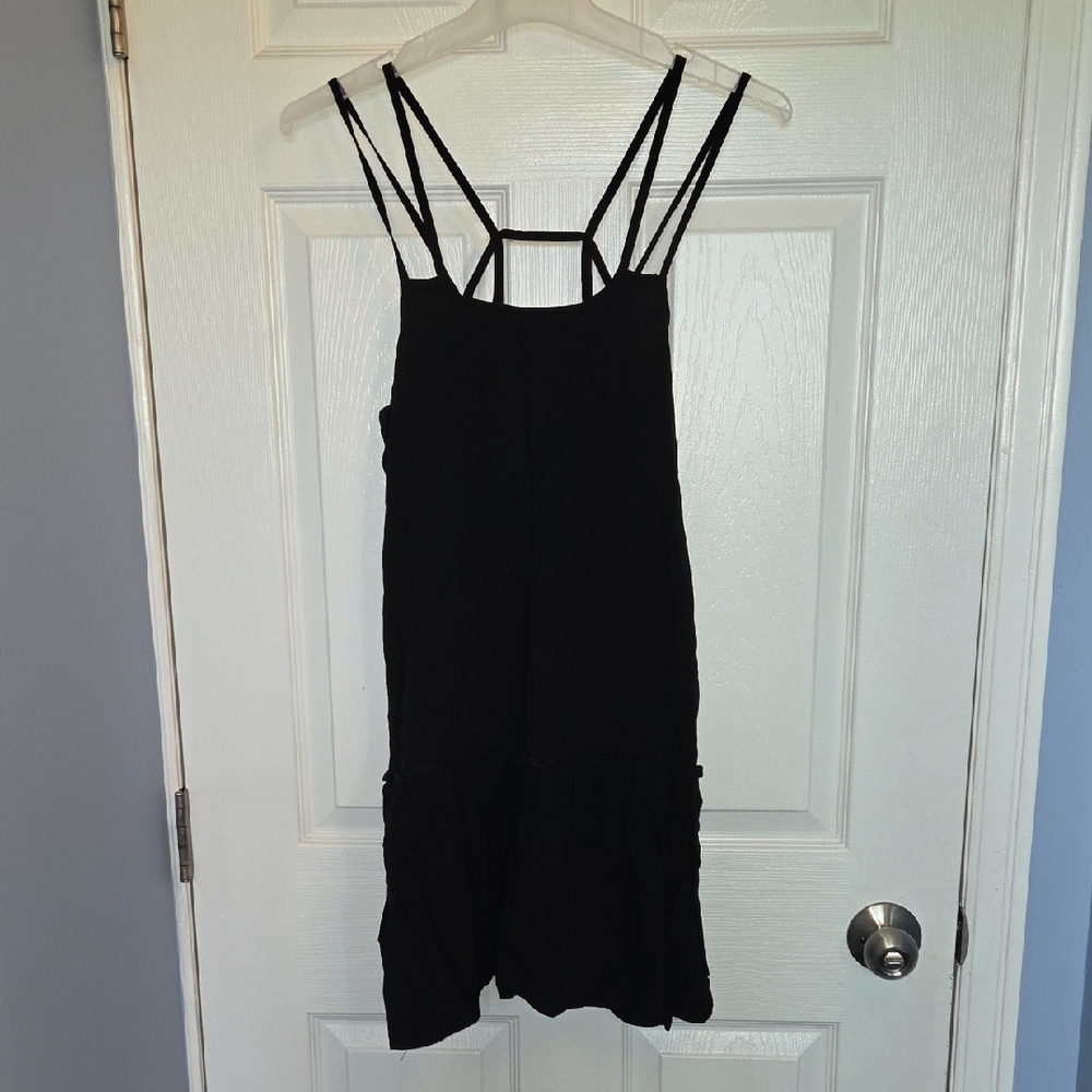 Elegant Black Mini Dress